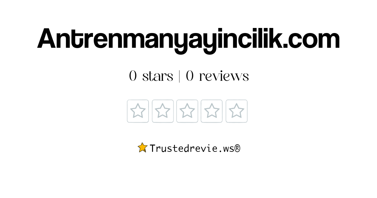 Antrenmanyayincilik Review Legit Or Scam 2025 New Reviews 