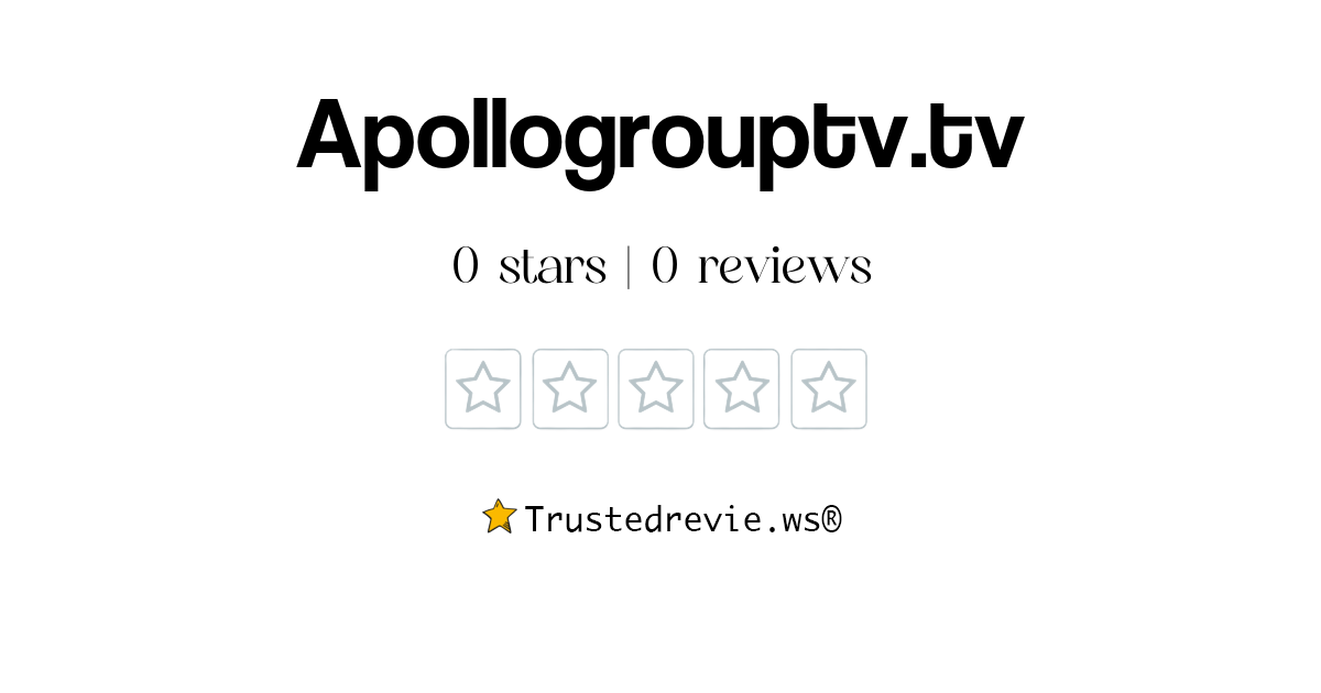Apollogrouptv.tv Review Legit or Scam? [2024 New Reviews]