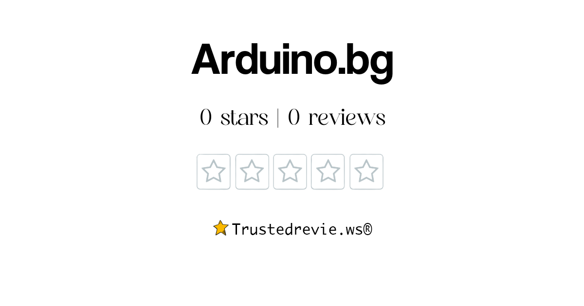 Arduino.bg Review: Legit or Scam? [2026 New Reviews]