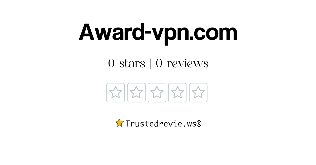 award vpn.com