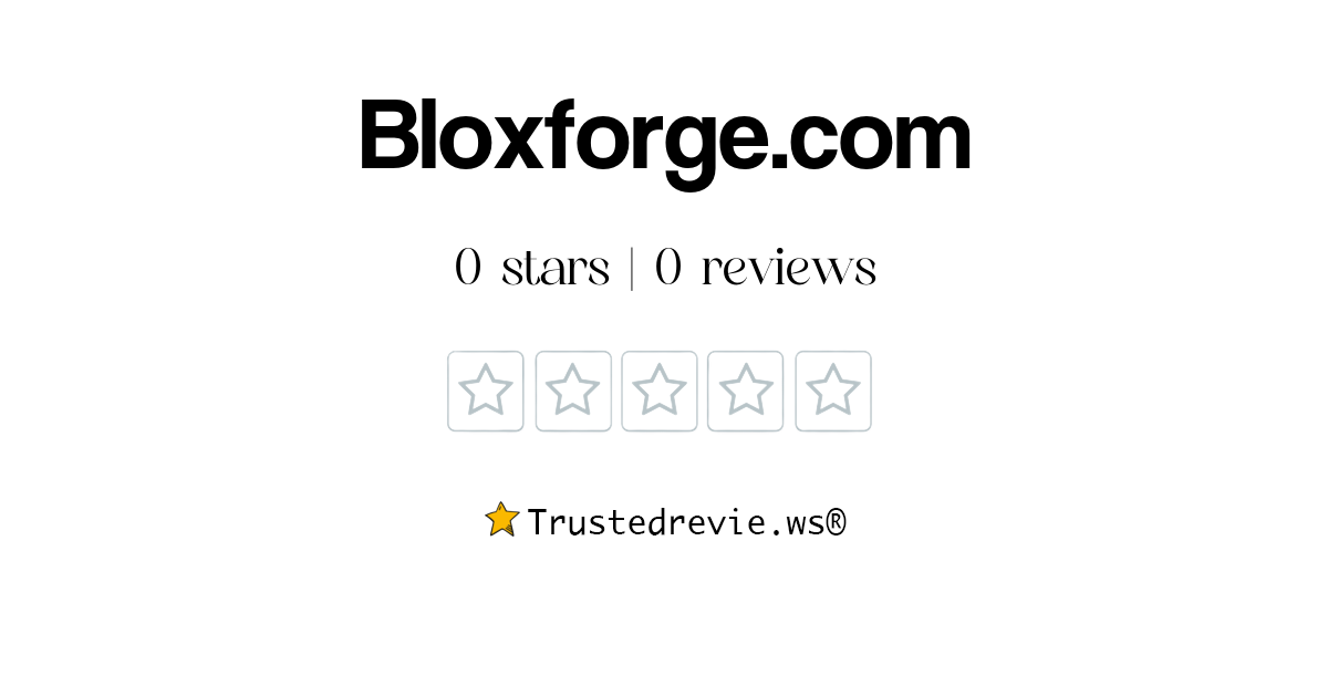 Bloxforge.com Review: Legit or Scam? [2026 New Reviews]