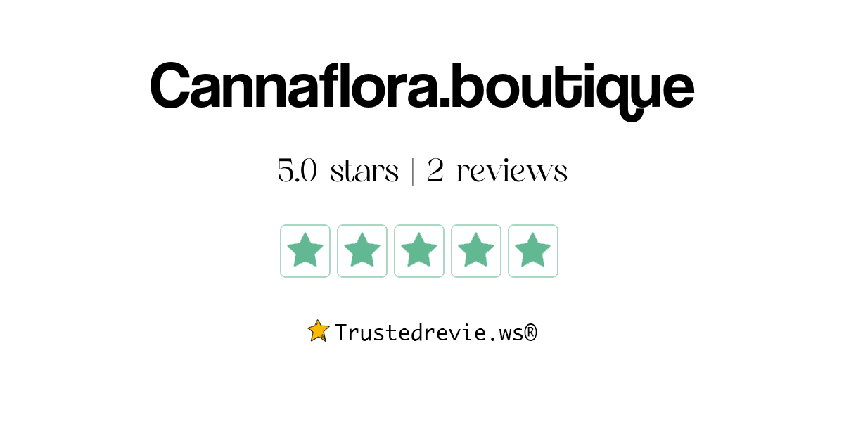 Cannaflora.boutique Review Legit or Scam? [2024 New Reviews]