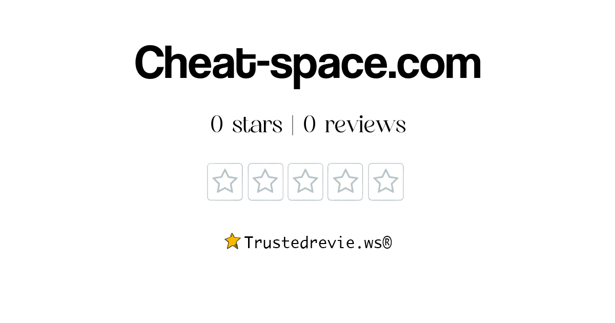 Cheat-space.com Review: Legit or Scam? [2026 New Reviews]