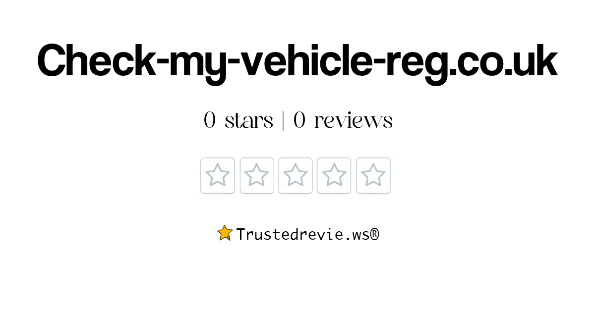 Checkmyvehiclereg.co.uk Ask Question