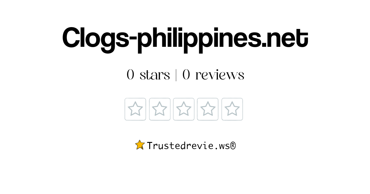 Clogs Philippines.net