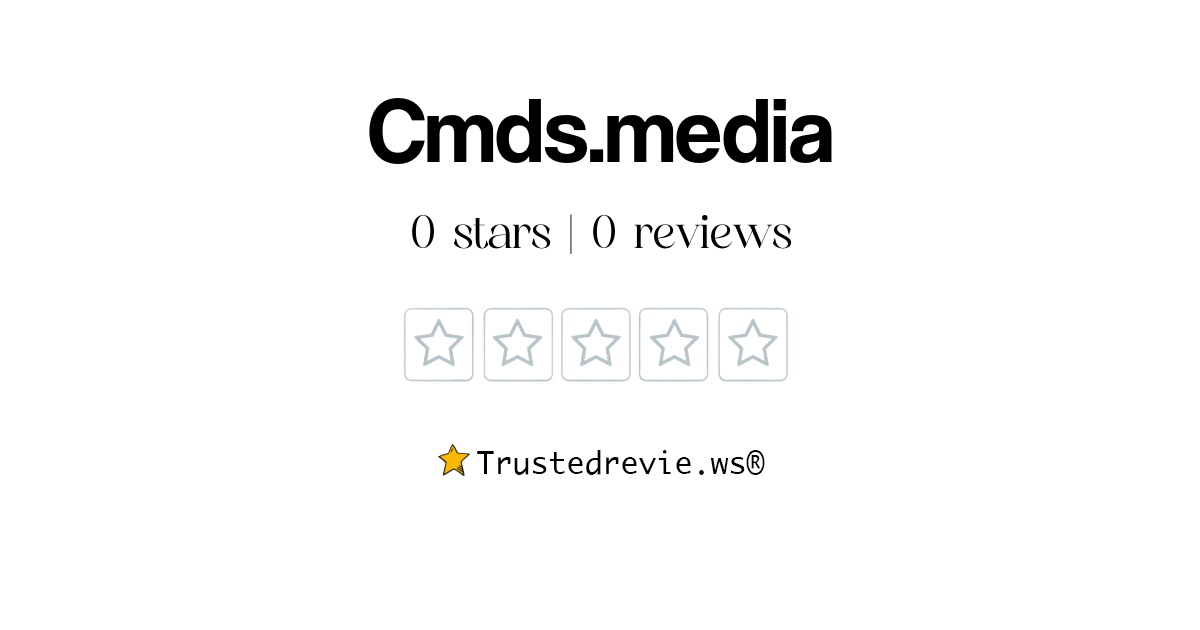 Cmds.media Review: Legit or Scam? [2026 New Reviews]