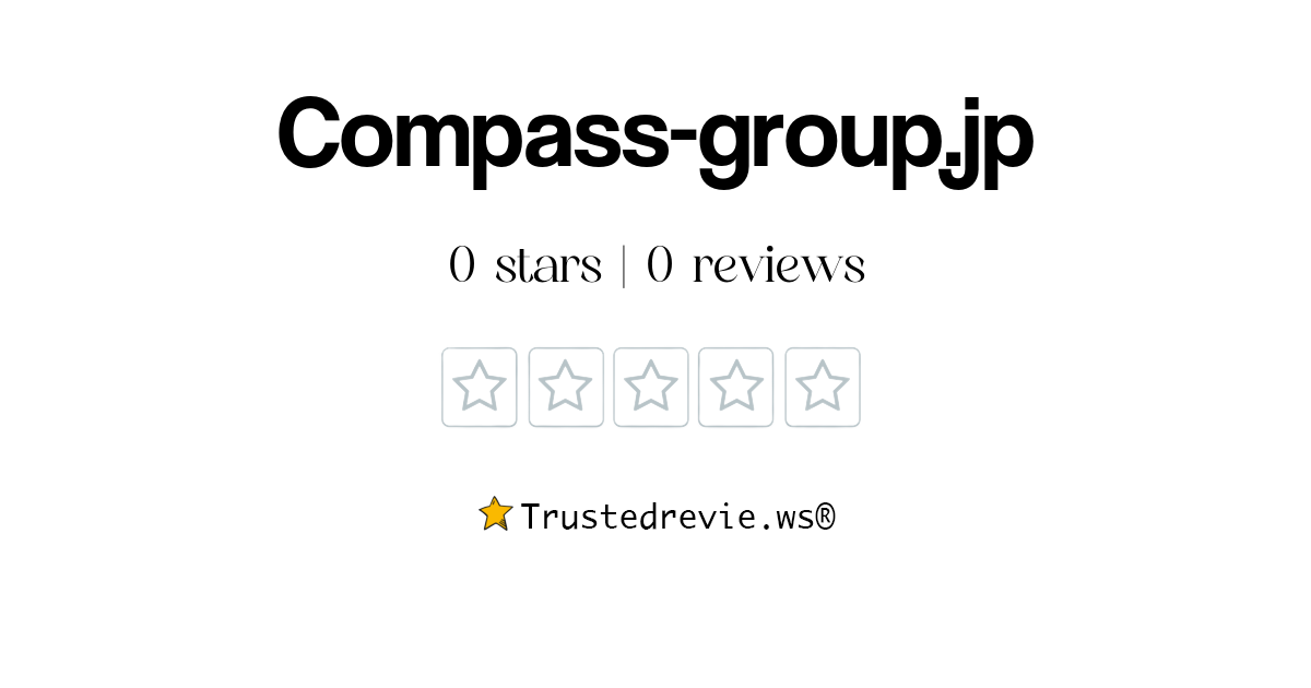 Compassgroup.jp Ask Question