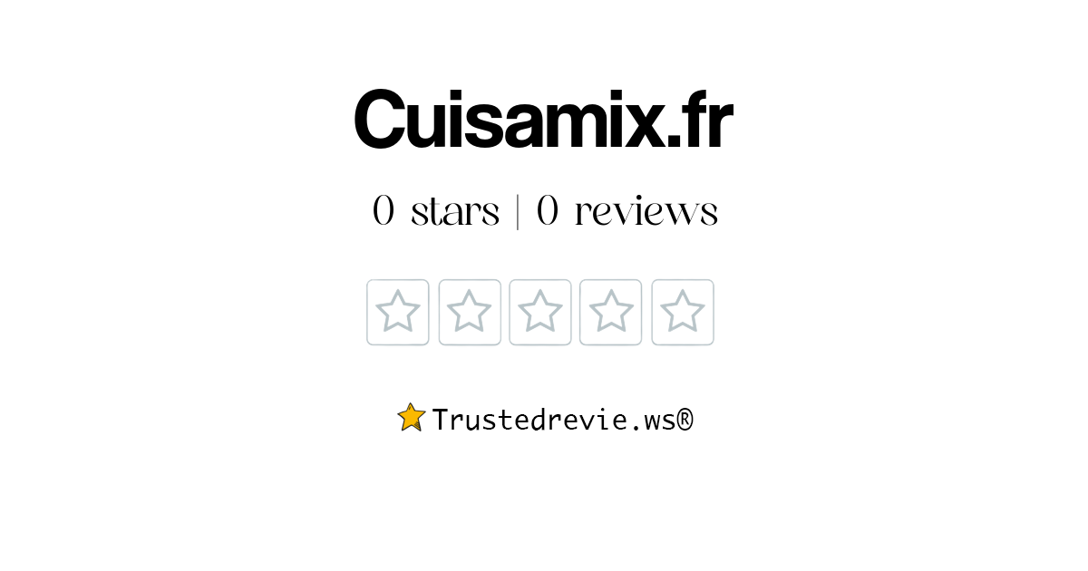 Cuisamix.com Review: Legit or Scam?