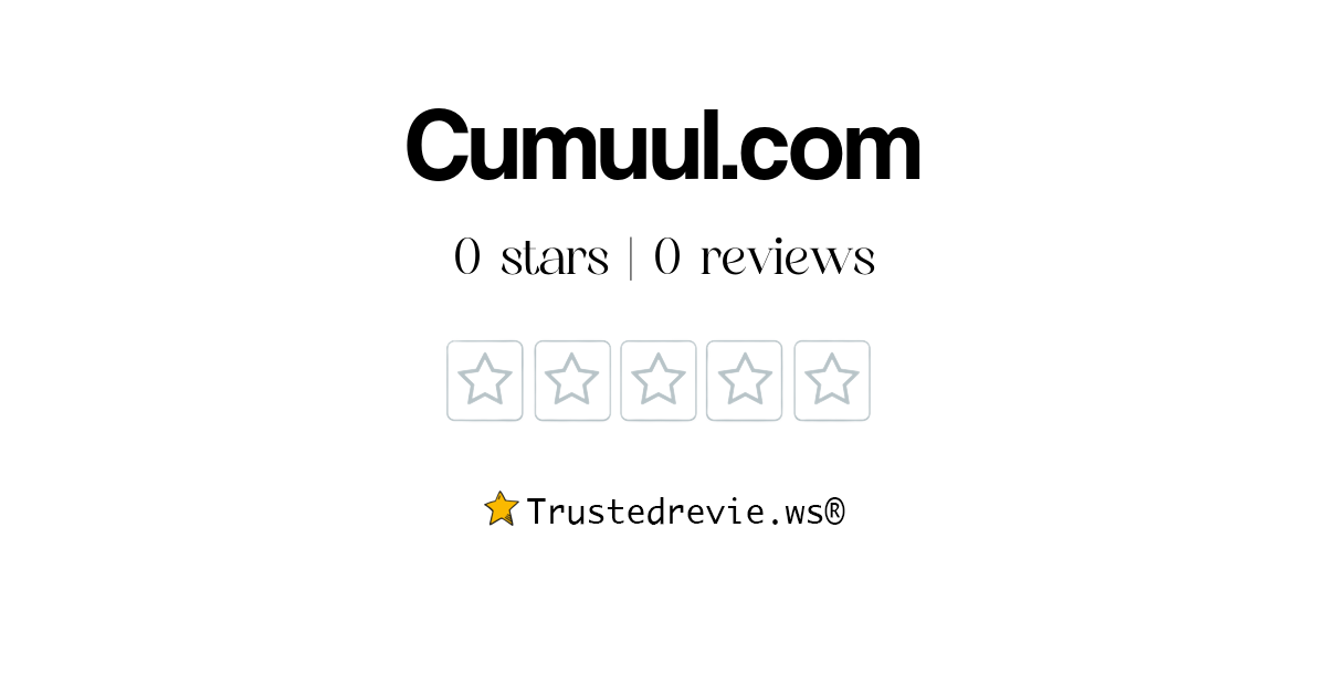 https://trustedrevie.ws/page-logo/cumuul.com