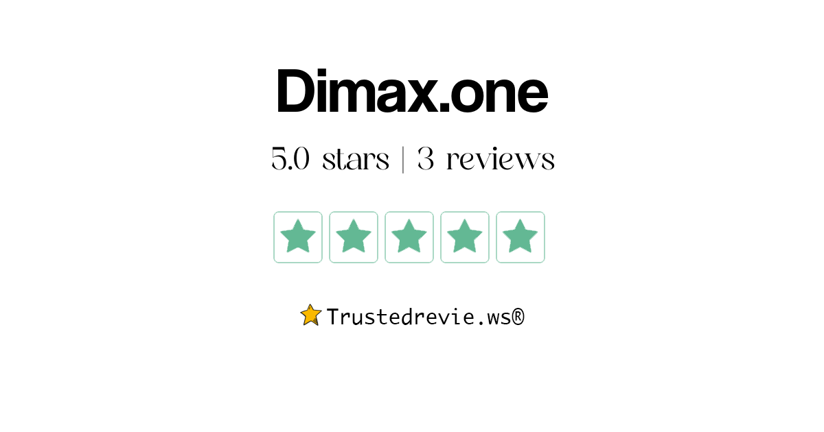 Dimax.one Review: Legit or Scam? [2025 New Reviews]
