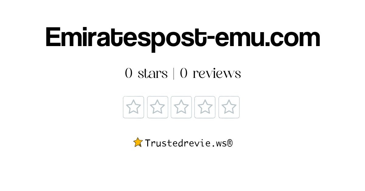 Emiratespost-emu.com - Ask Question