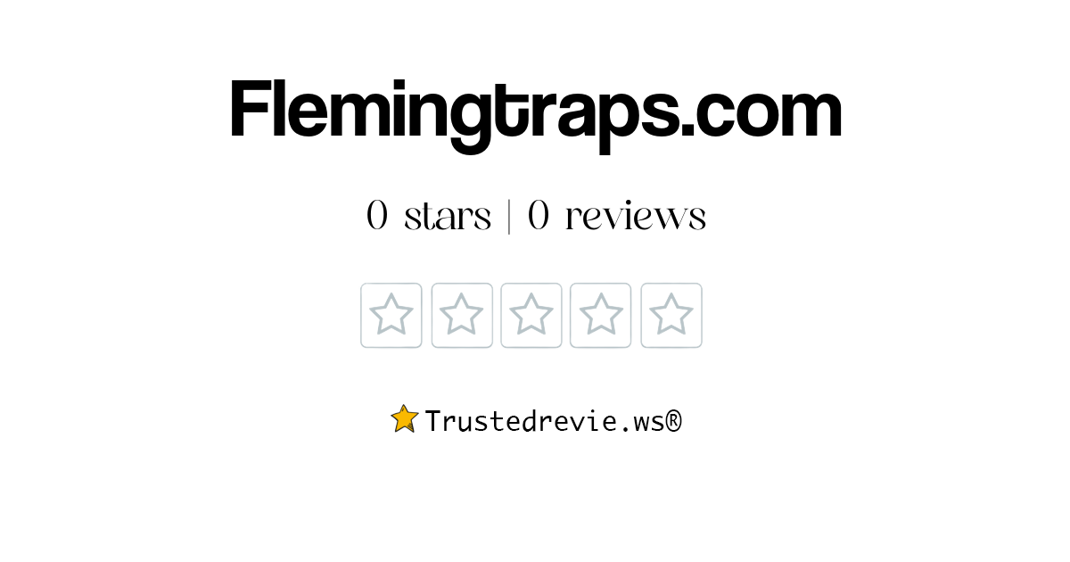 Fleming Traps - Trapping Supplies, Traps and Lures