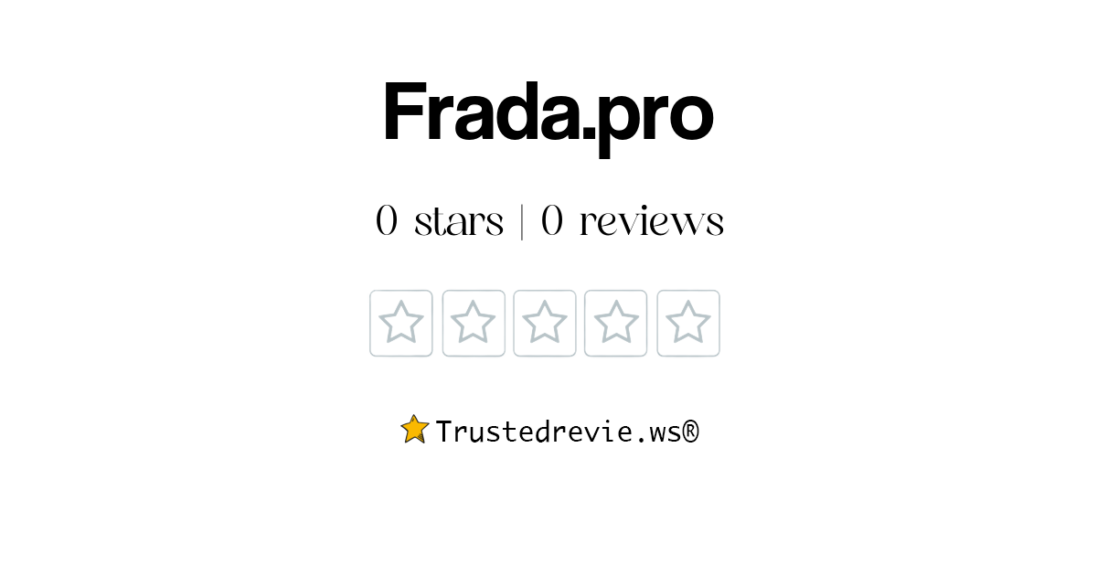Frada.pro Review: Legit or Scam? [2026 New Reviews]