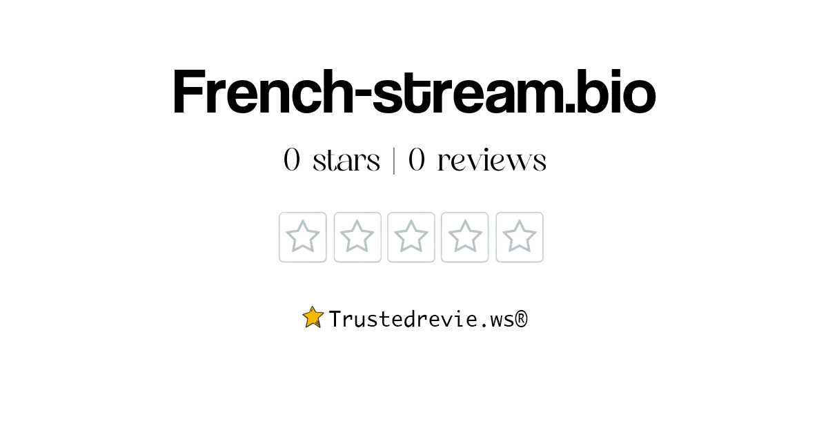 French-stream.bio - Ask Question