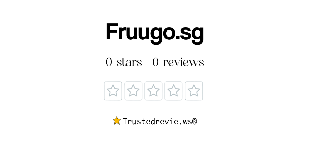 Fruugo.sg Review Legit or Scam? [2024 New Reviews]
