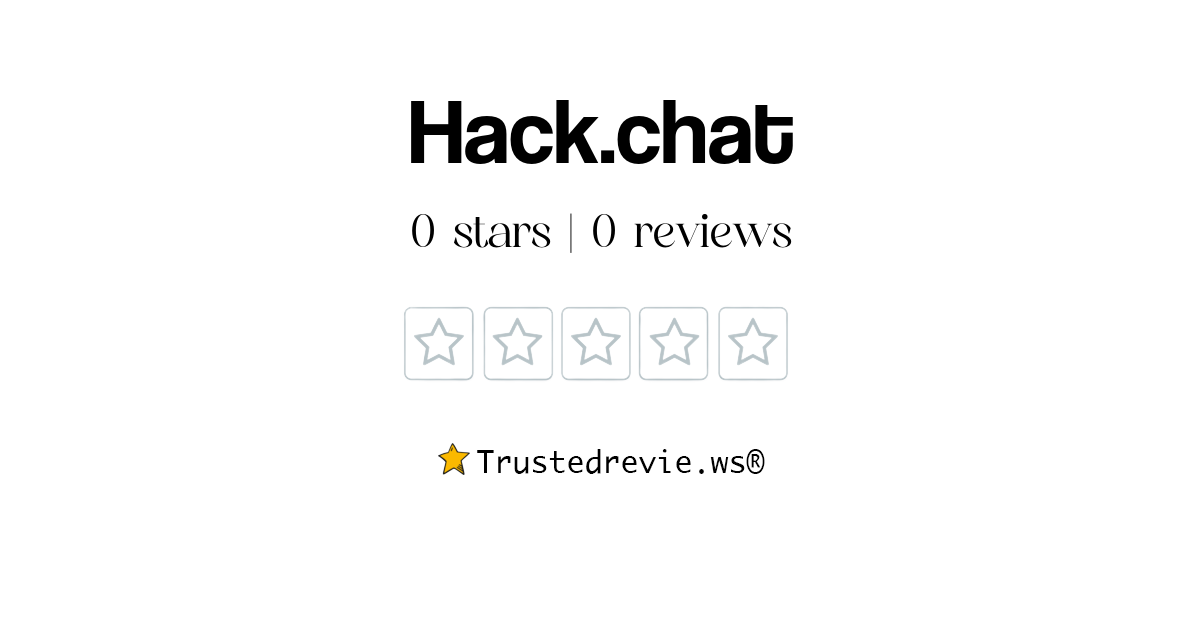 Hack.chat Review: Legit or Scam? [2025 New Reviews]