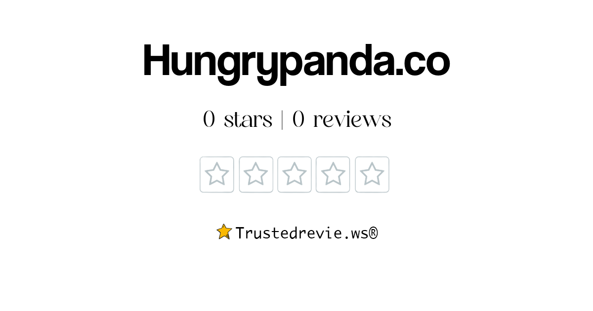 Hungrypanda.co Review Legit or Scam? [2024 New Reviews]