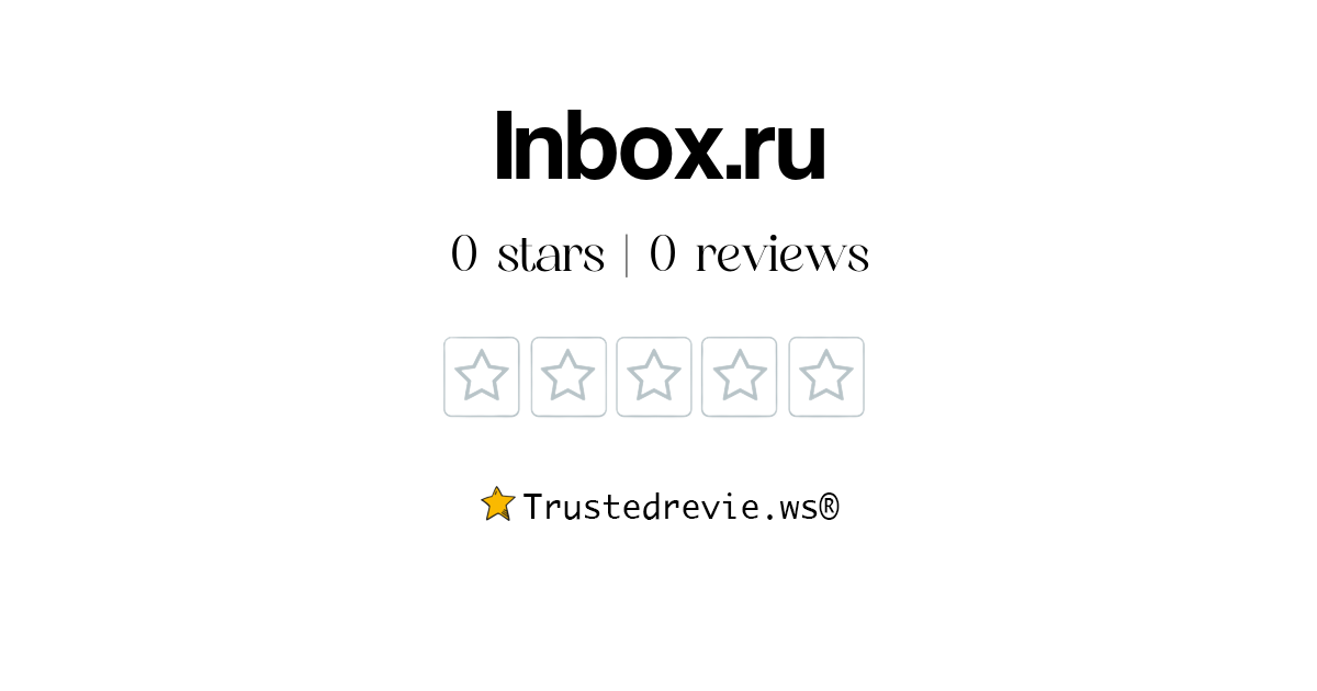 Inbox.ru Review: Legit or Scam? [2026 New Reviews]