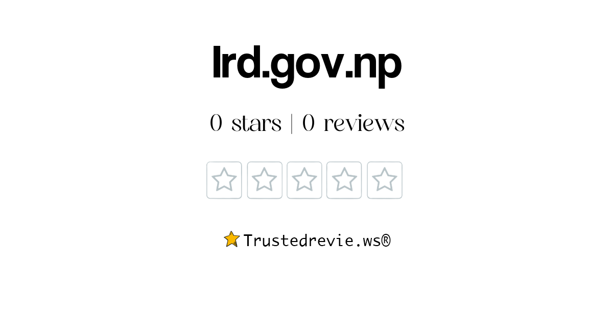 ird-gov-np-review-legit-or-scam-2024-new-reviews