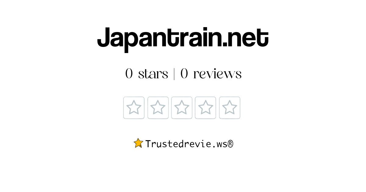 Japantrain.net Review: Legit or Scam? [2026 New Reviews]