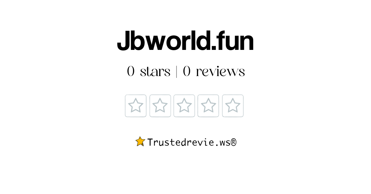 Jbworld.fun Review: Legit or Scam? [2026 New Reviews]