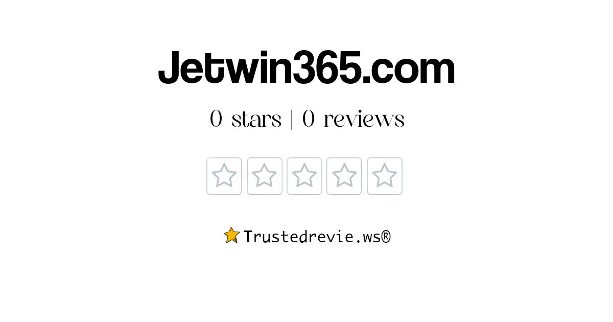Jetwin365.com Review: Legit or Scam? [2026 New Reviews]