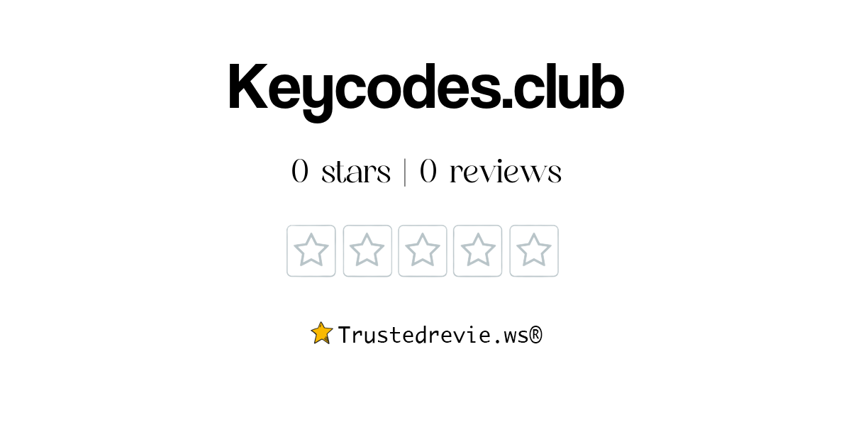 Keycodes.club Review: Legit or Scam? [2026 New Reviews]