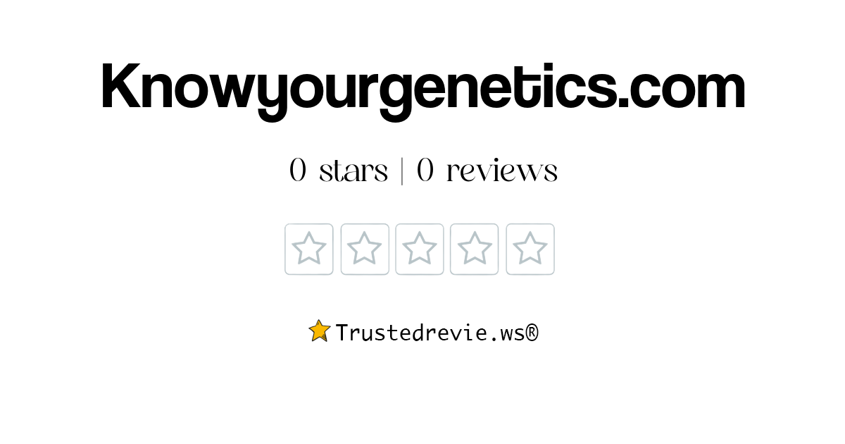 Knowyourgenetics.com Review: Legit or Scam? [2026 New Reviews]