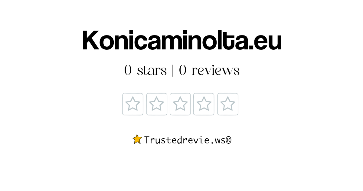Konicaminolta.eu Ask Question