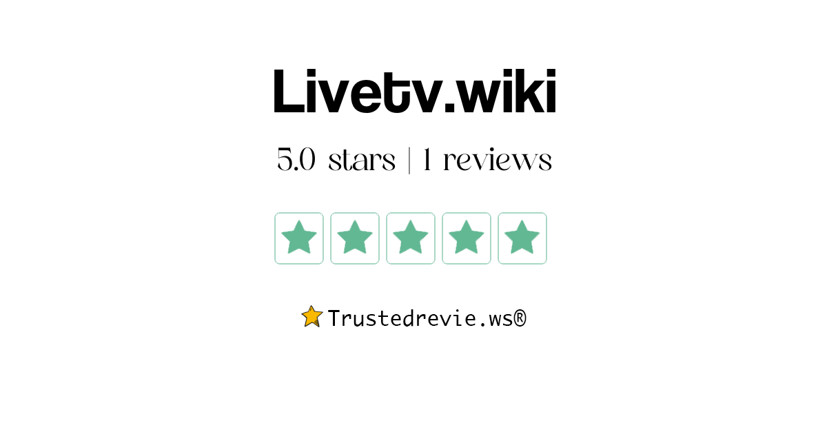 Livetv.wiki Review: Legit or Scam? [2026 New Reviews]