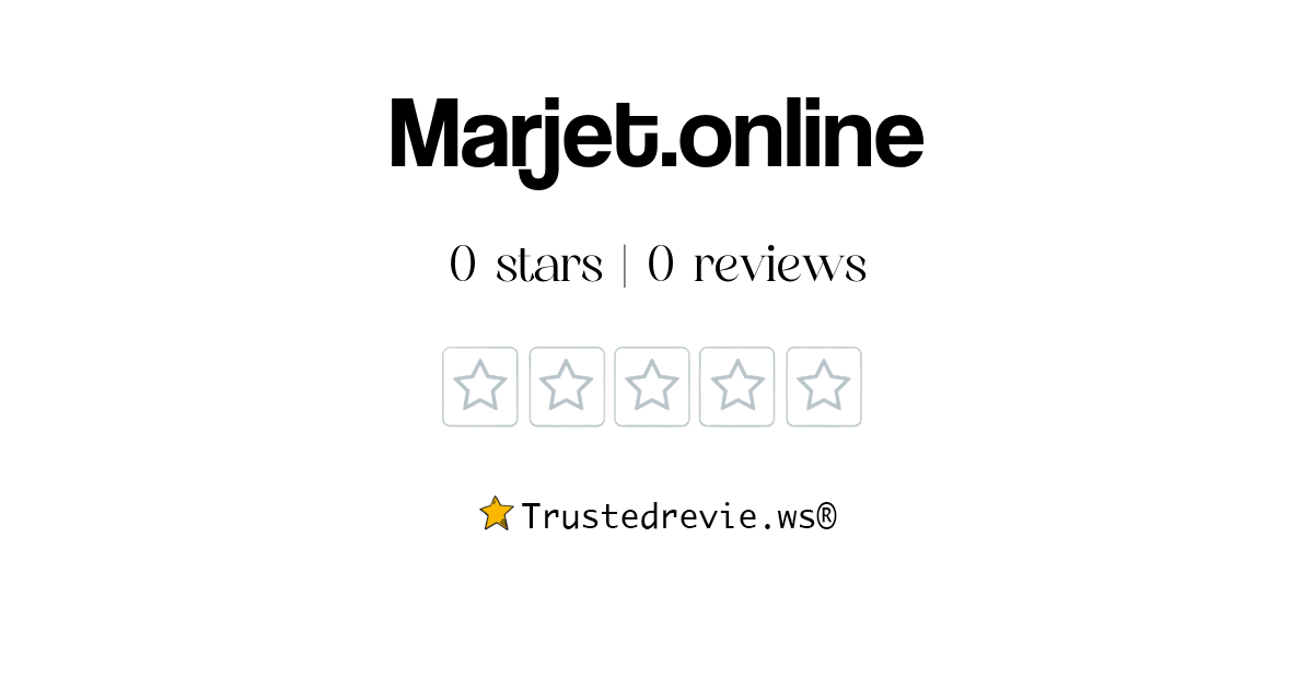 Marjet.online Review: Legit or Scam? [2026 New Reviews]