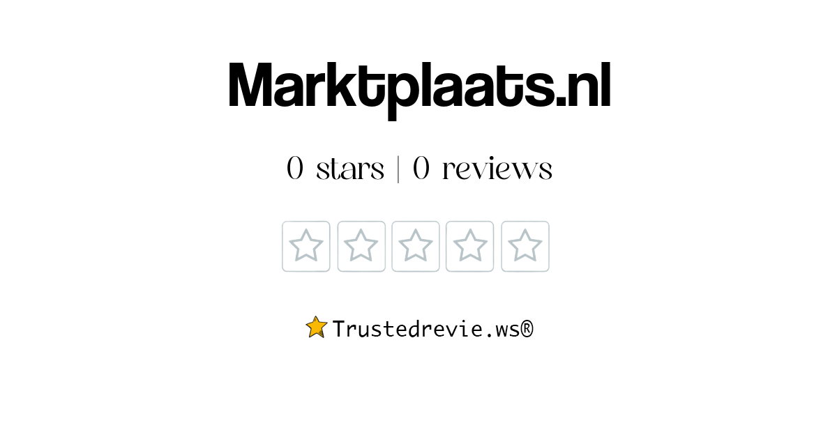 Marktplaats.nl Review Legit or Scam? [2024 New Reviews]