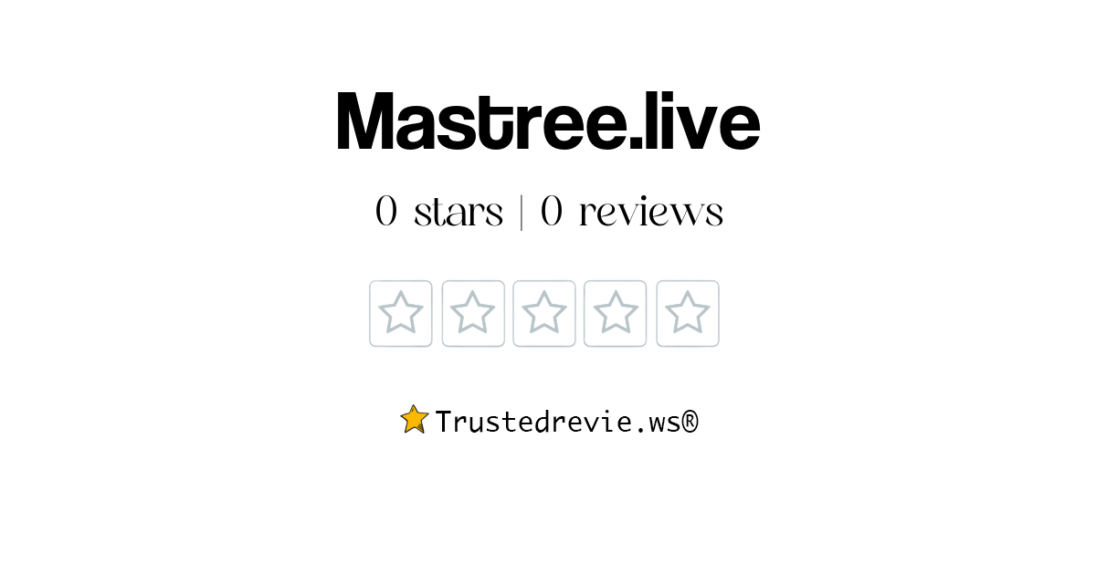 Mastree.live Review: Legit or Scam? [2026 New Reviews]