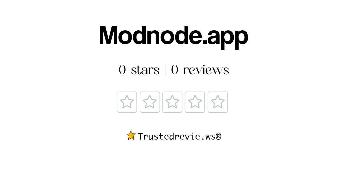 Modnode.app Review: Legit or Scam? [2026 New Reviews]