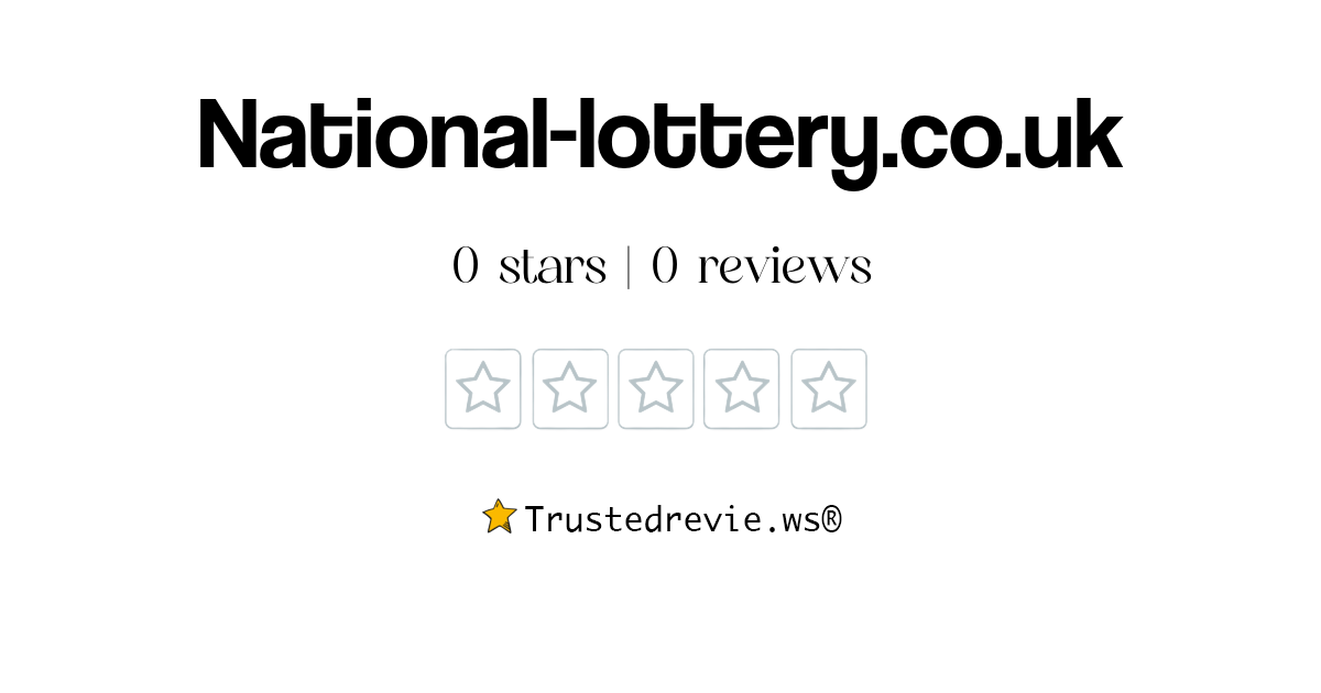 National Lottery Co Uk Review Legit Or Scam 2024 New Reviews   National Lottery.co.uk