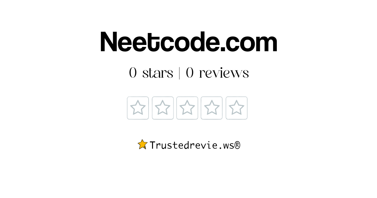Neetcode.com Review: Legit or Scam? [2026 New Reviews]