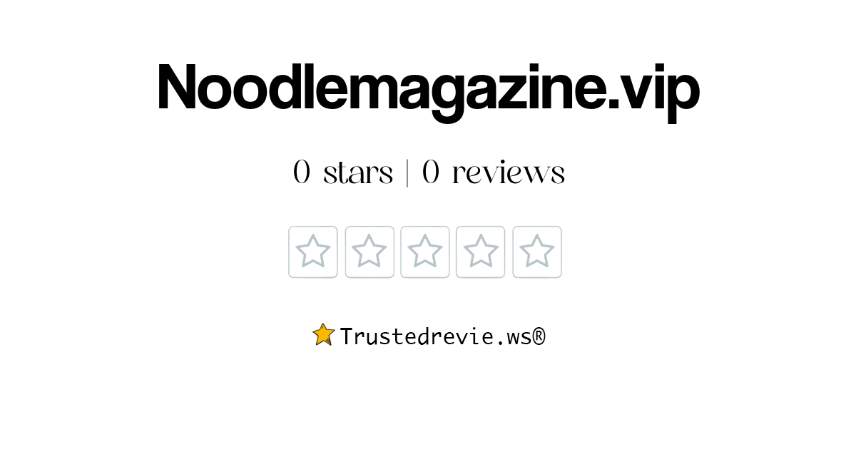Noodlemagazine.vip - Ask Question