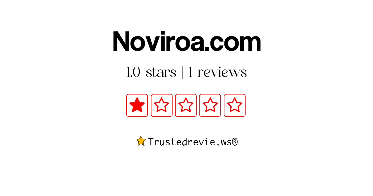 Noviroa.com Review: Legit or Scam? [2026 New Reviews]