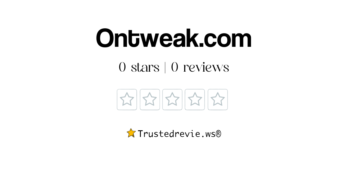 ontweak. com