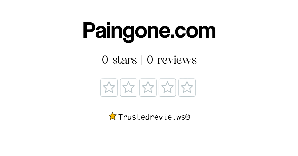 Paingone Reviews  Read Customer Service Reviews of www.paingone.com