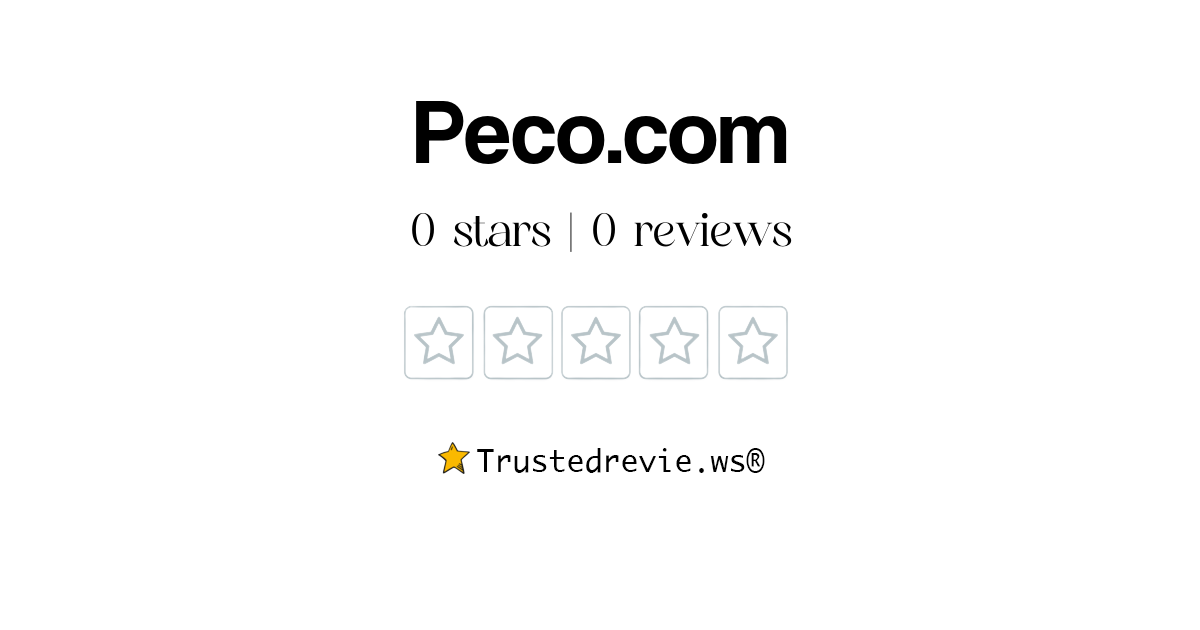 Peco.com Review: Legit or Scam? [2024 New Reviews]