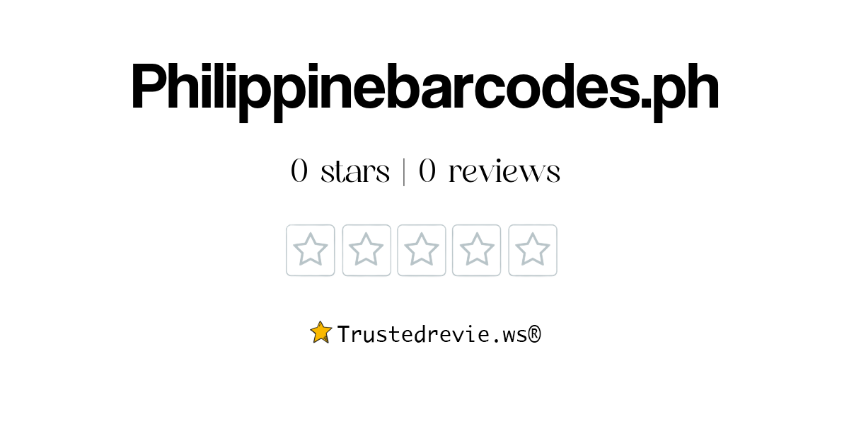 Philippinebarcodes.ph Review: Legit or Scam? [2026 New Reviews]