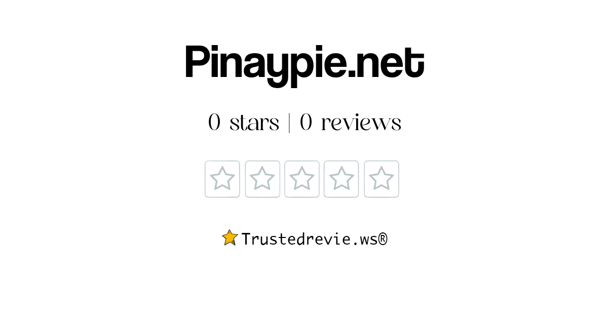 Pinaypie.net Review: Legit or Scam? [2025 New Reviews]