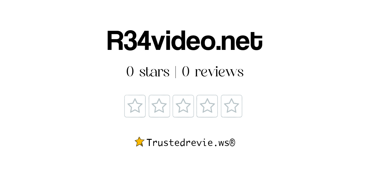 R34video.net Review: Legit or Scam? [2025 New Reviews]