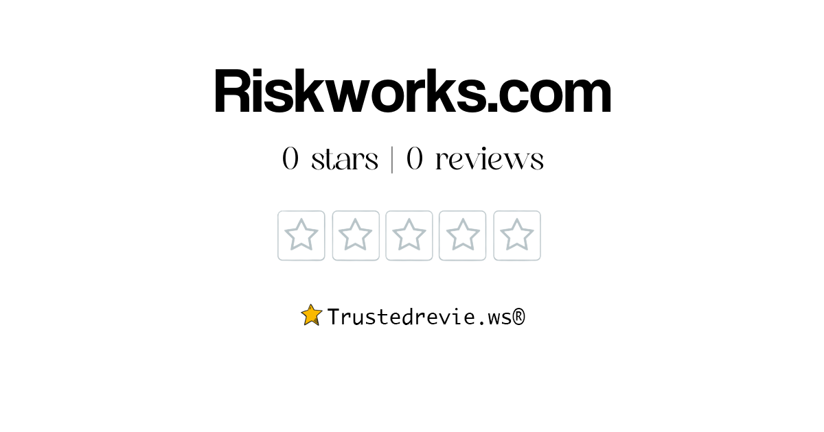 Riskworks.com Review: Legit or Scam? [2025 New Reviews]