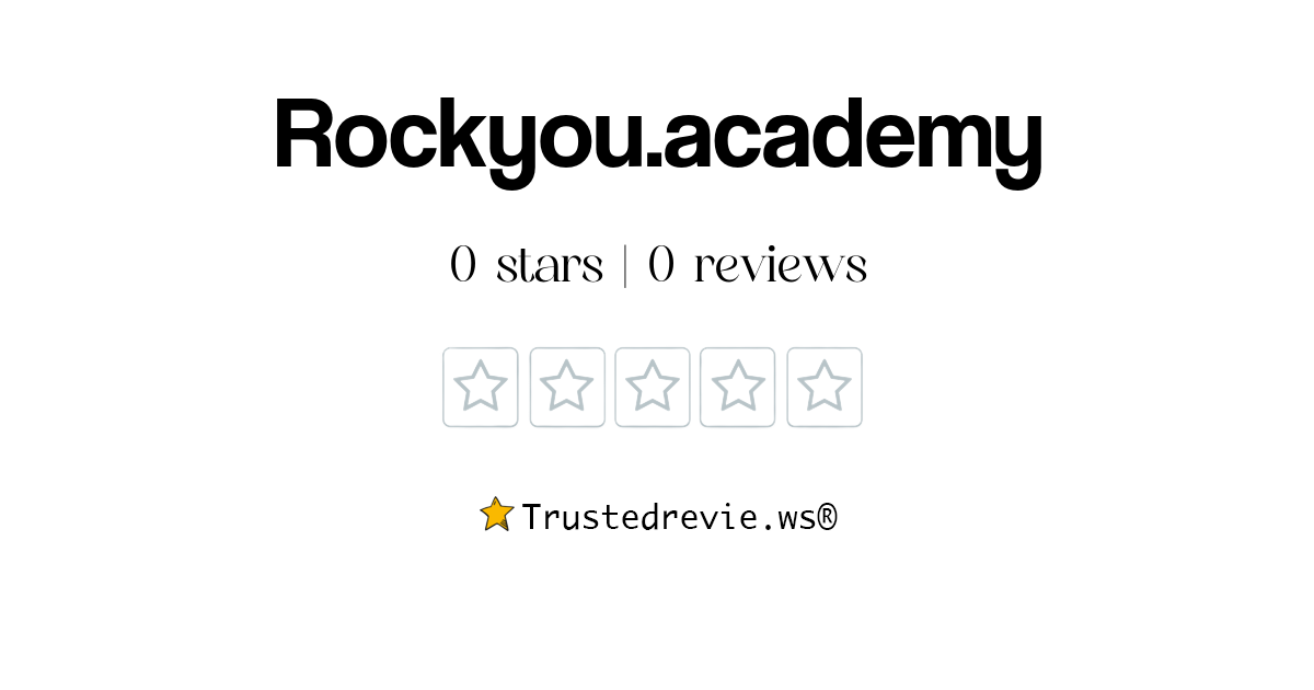 Rockyou.academy Review Legit or Scam? [2024 New Reviews]