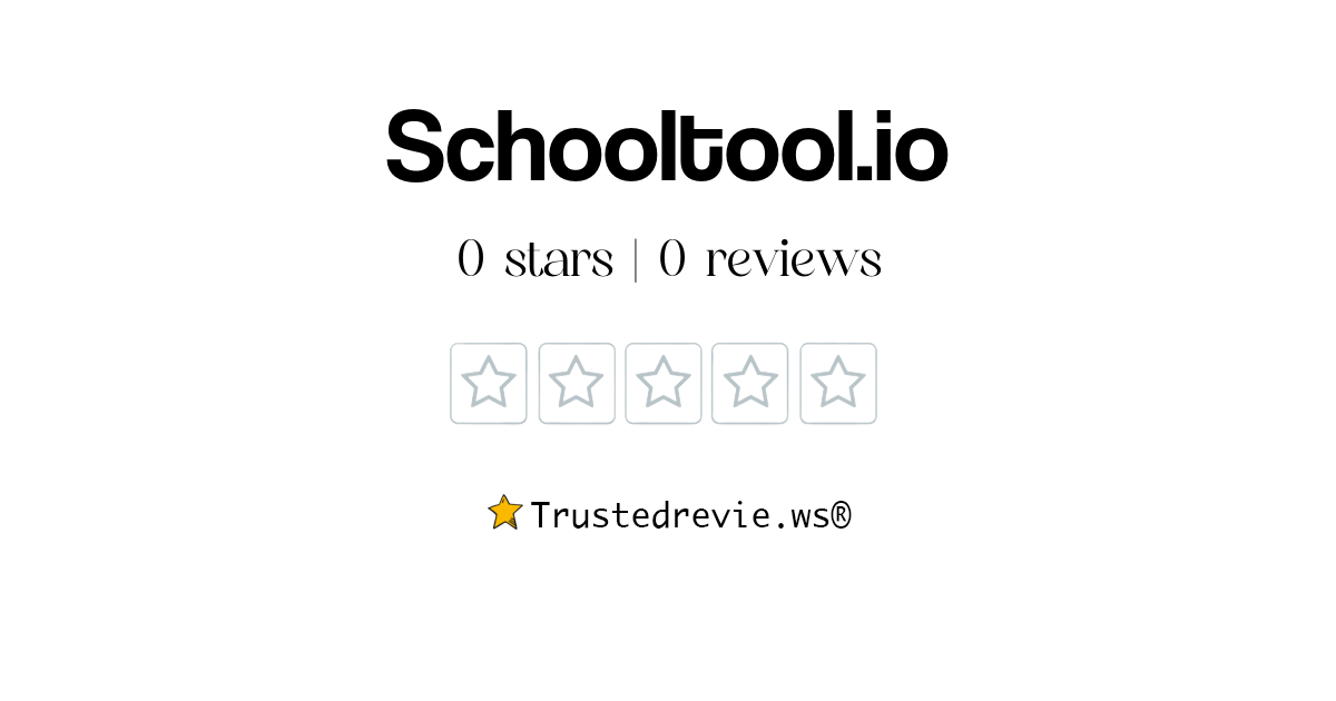 Schooltool.io Review: Legit or Scam? [2026 New Reviews]