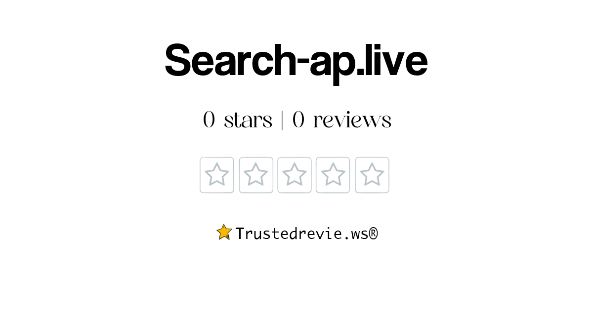 Searchap.live Review Legit or Scam? [2024 New Reviews]