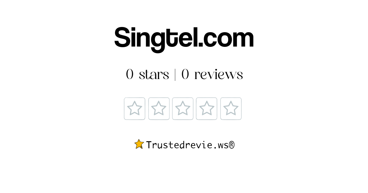 Singtel.com Review: Legit or Scam? [2024 New Reviews]