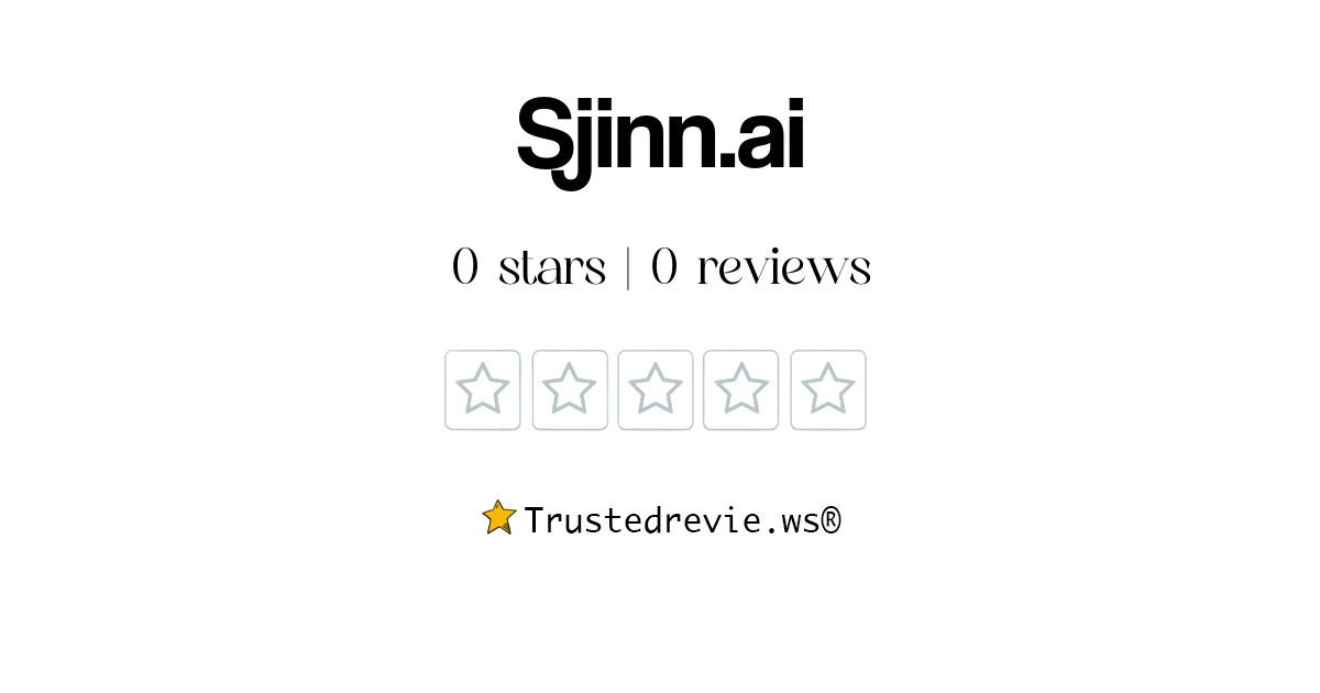 Sjinn.ai Review: Legit or Scam? [2026 New Reviews]